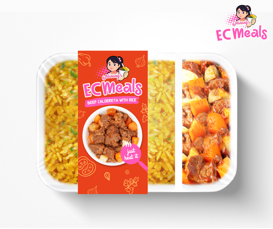 EC Meals Beef Caldereta 150g+Rice
