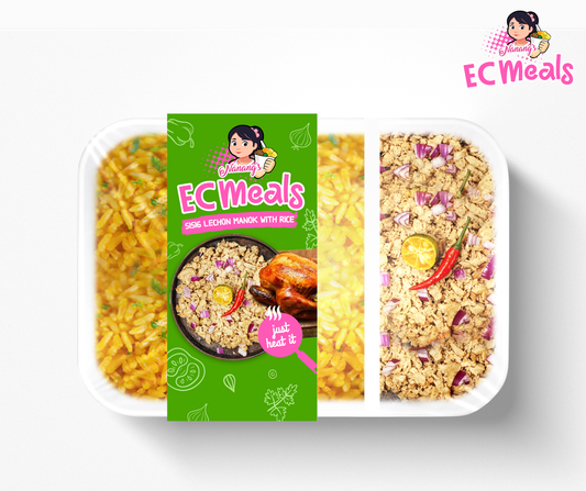 EC Meals Chicken Sisig 85g+Rice