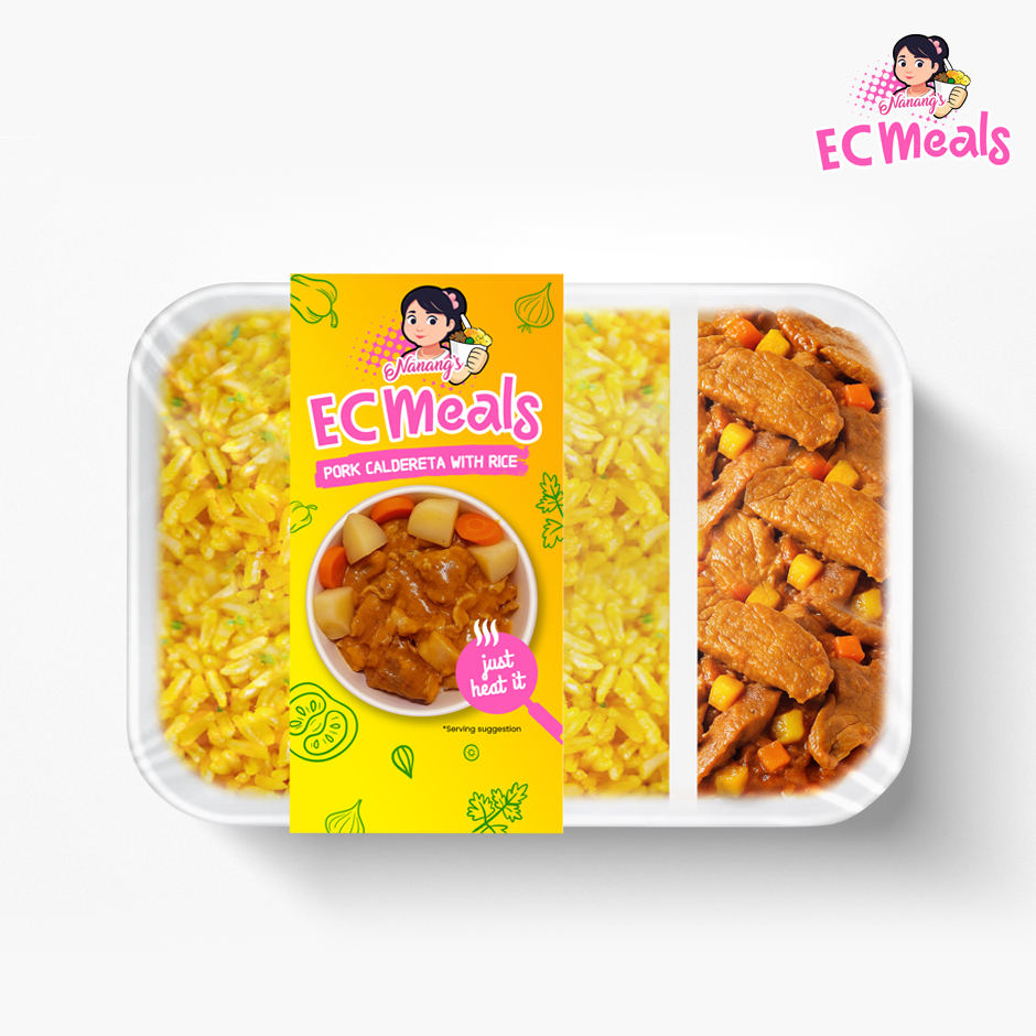 EC Meals Pork Caldereta 125g + Rice