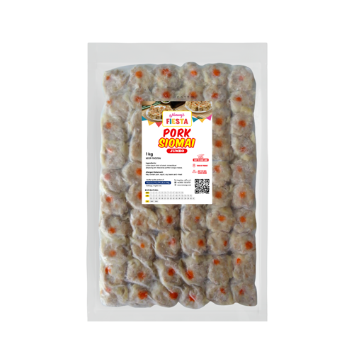Nanang's Fiesta Pork Siomai 1Kg Pack 60 Pcs.