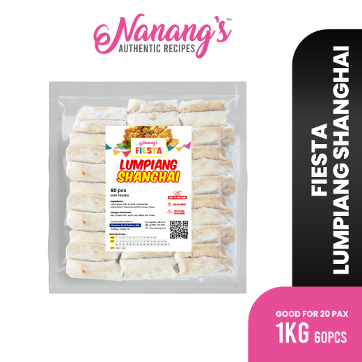 Nanang's Fiesta Lumpiang Shanghai 60 Pcs.