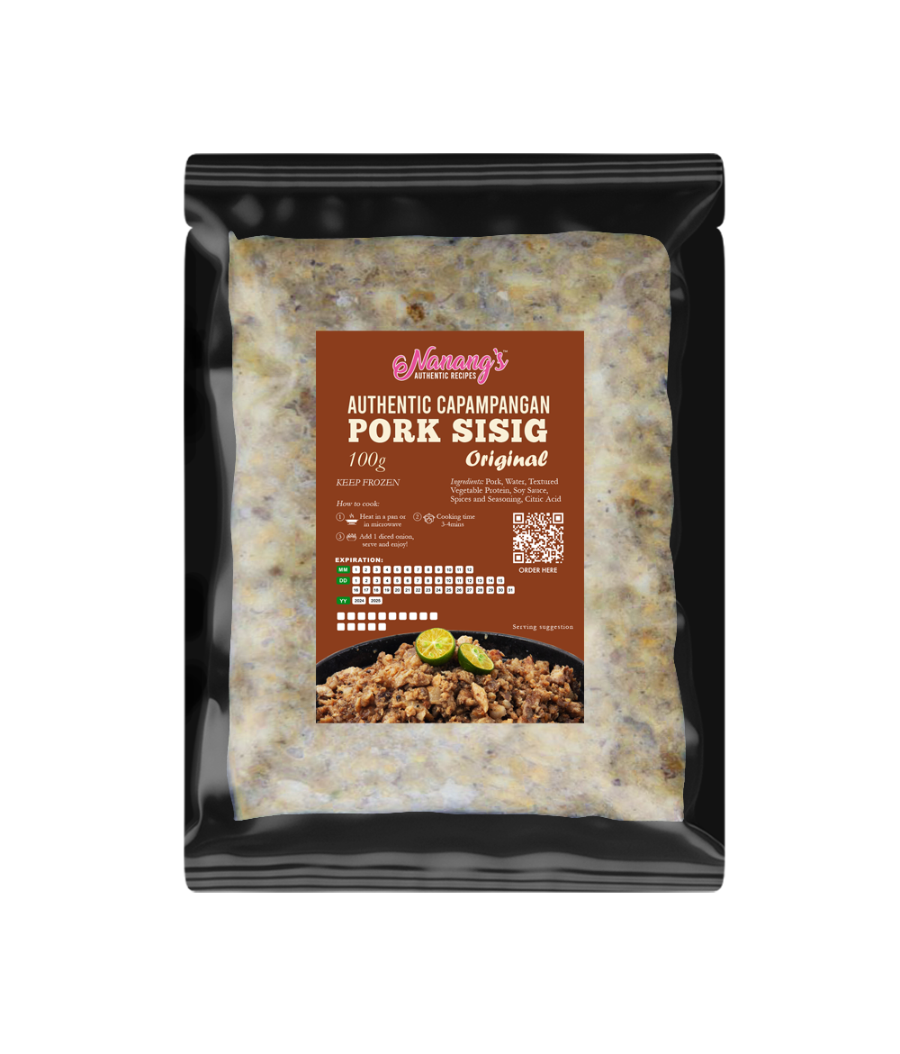 Nanang's Authentic Pork Sisig 100g (Original)