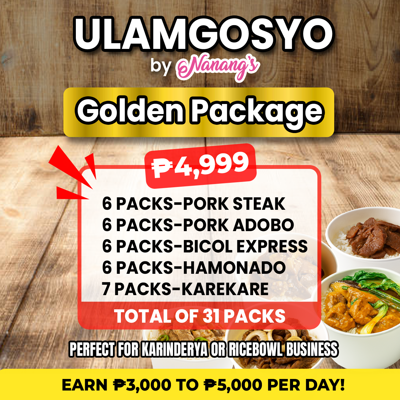 Ulamgosyo Golden Package by Nanang's